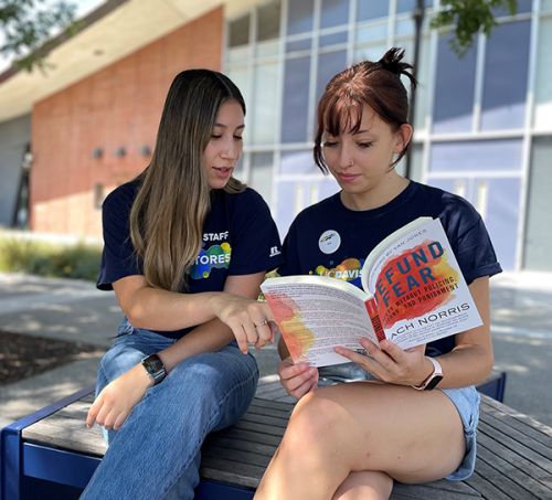 UC Davis Stores staff read and discuss Defund Fear